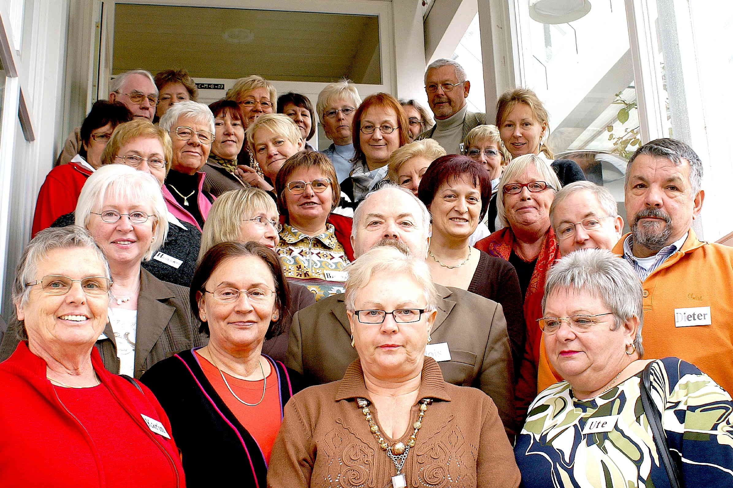 Gruppenbild der Gründungsmitglieder der Borkener Zwarler